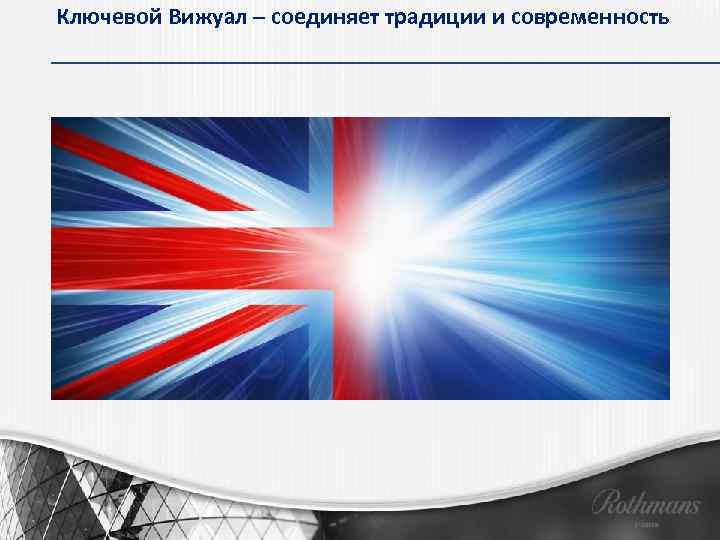 Ключевой Вижуал – соединяет традиции и современность 