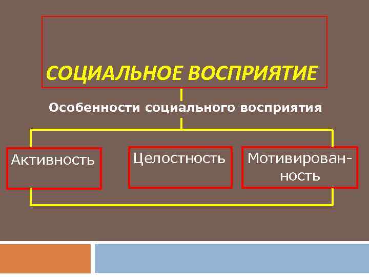 Социальное восприятие