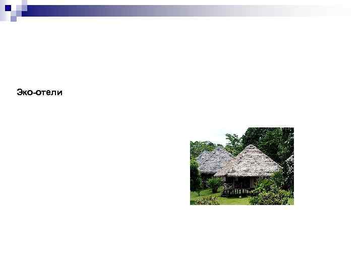Эко-отели 