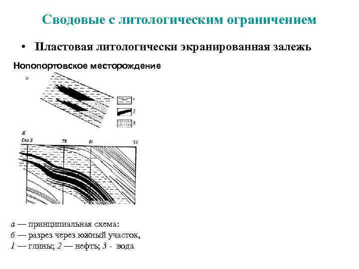 Условия залегания нефти и газа презентация