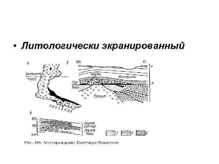  • Литологически экранированный 