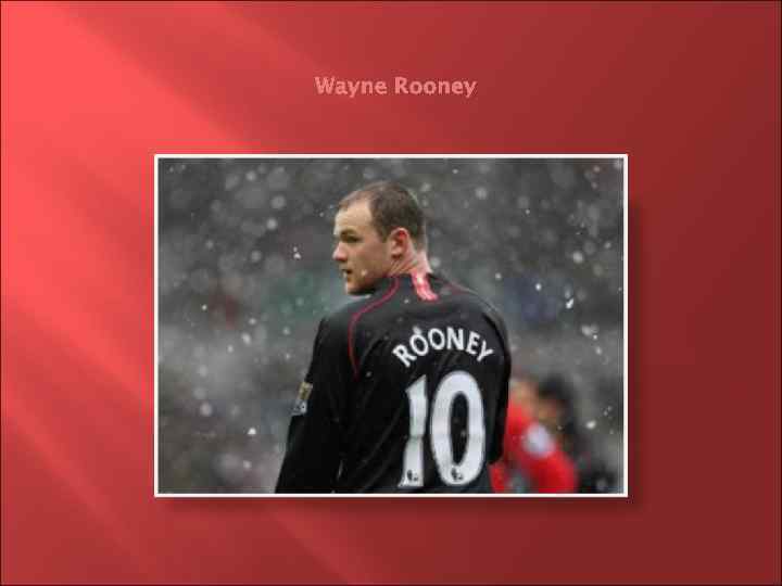 Wayne Rooney 