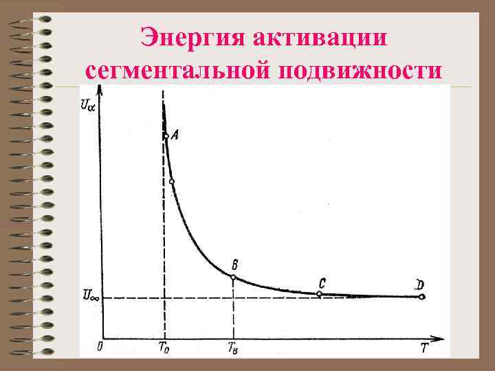 Энергия активации сегментальной подвижности 