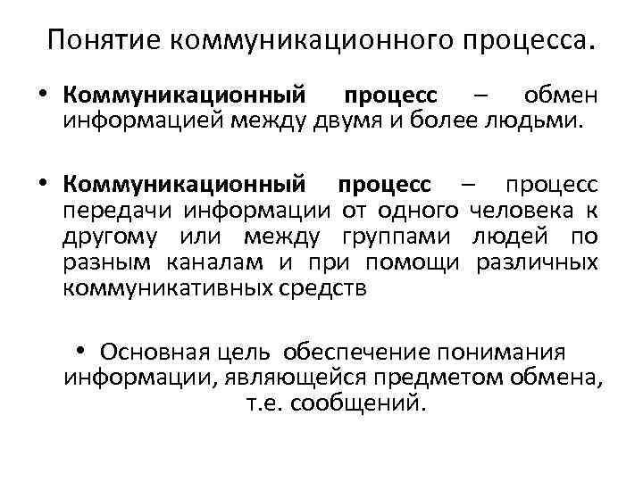 Процесс обмена информацией между людьми. Понятие коммуникационного процесса. Коммуникативный процесс понятие. Понятие коммуникации и коммуникационного процесса.. Коммуникация это процесс передачи.