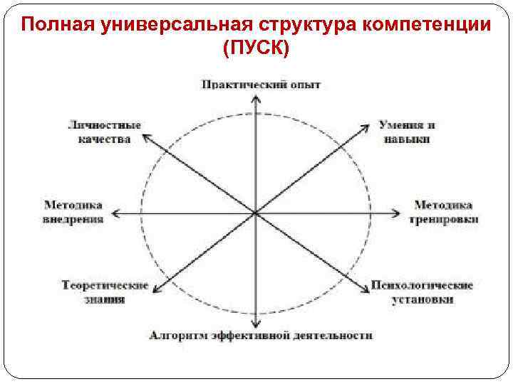 Полная универсальная структура компетенции (ПУСК) 