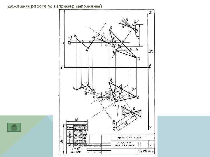 Домашняя работа № 1 (пример выполнения) 
