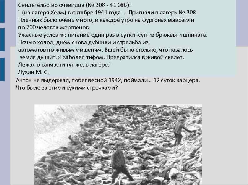 Свидетельство очевидца (№ 308 - 41 086): 