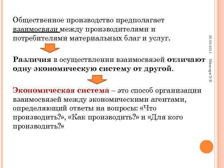 Общественное производство предполагает взаимосвязи между производителями и потребителями материальных благ и услуг. 25. 05.