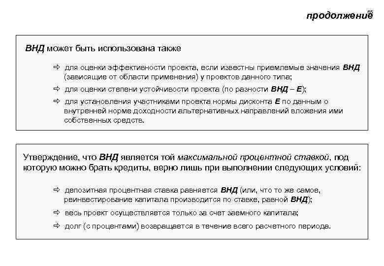 Оценка эффективности инвестиционных проектов лившиц