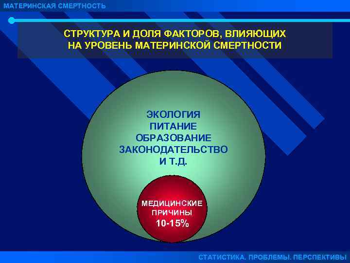 МАТЕРИНСКАЯ СМЕРТНОСТЬ СТРУКТУРА И ДОЛЯ ФАКТОРОВ, ВЛИЯЮЩИХ НА УРОВЕНЬ МАТЕРИНСКОЙ СМЕРТНОСТИ ЭКОЛОГИЯ ПИТАНИЕ ОБРАЗОВАНИЕ