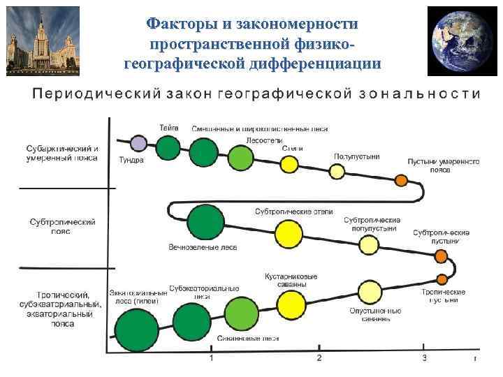 Схема природной зональности