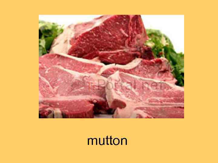 mutton 