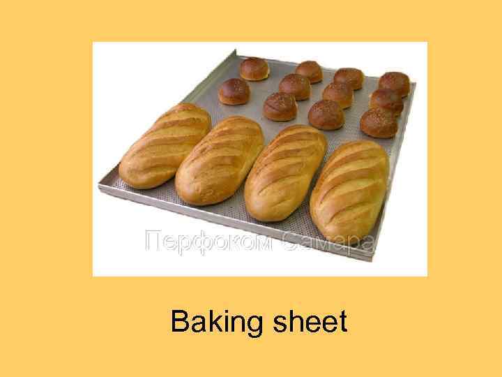 Baking sheet 