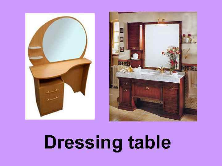 Dressing table 