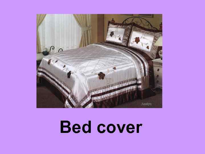 Bed cover 