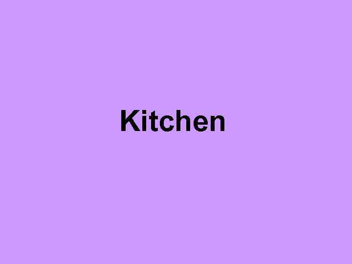 Kitchen 