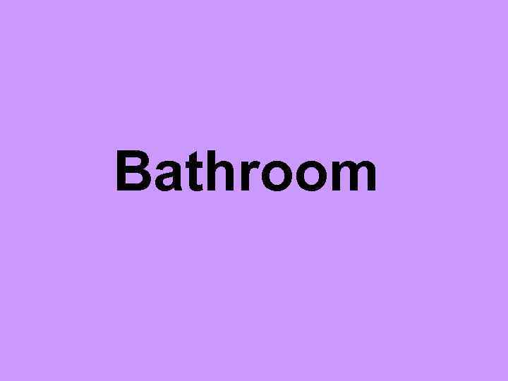 Bathroom 