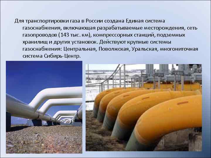 В газовой промышленности России безраздельно господствует РАО  “Газпром” — самая крупная в мире