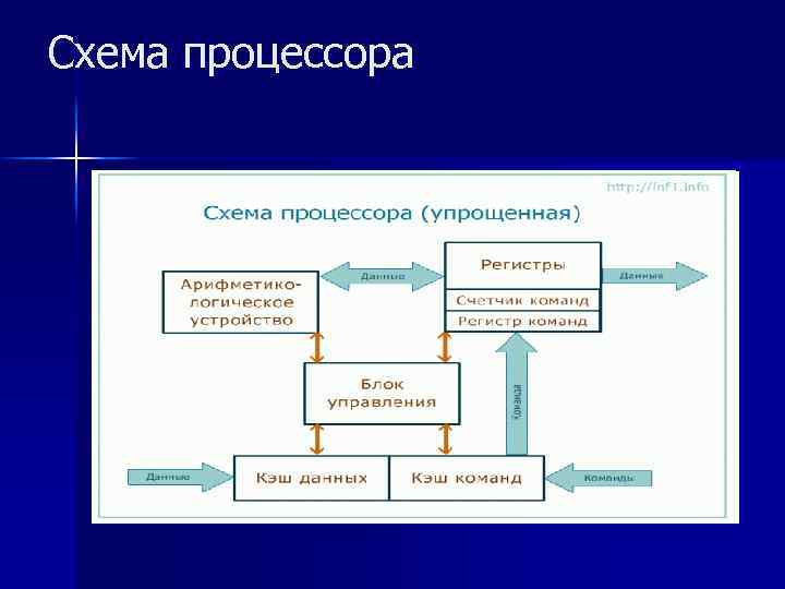 Назначение процессора выберите один ответ