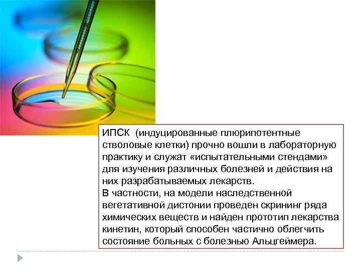 ИПСК (индуцированные плюрипотентные стволовые клетки) прочно вошли в лабораторную практику и служат «испытательными стендами»