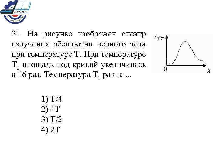 Нарисовать спектр излучения абсолютно черного тела