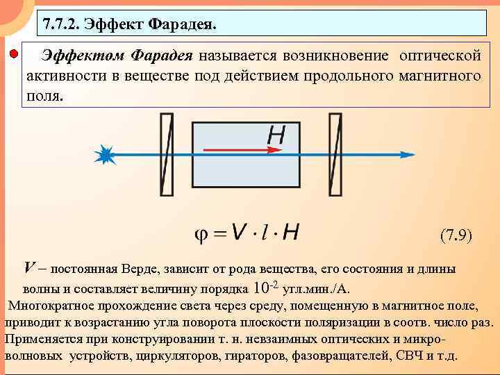 Описать простейшую схему для измерения угла поворота плоскости поляризации