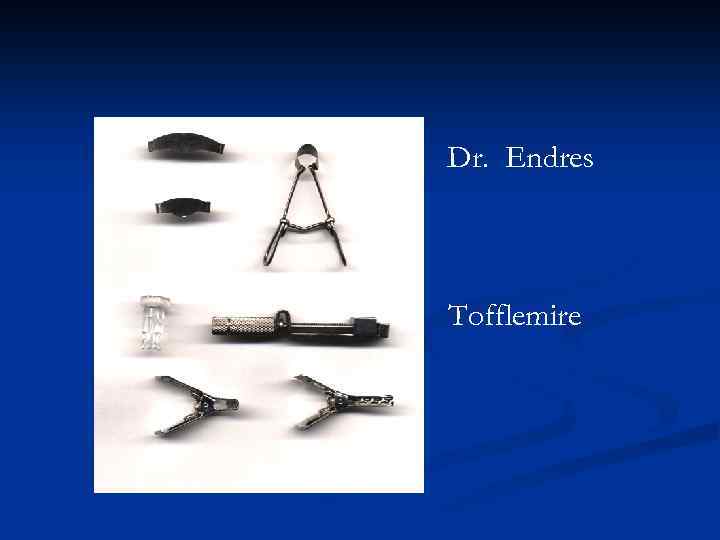 Dr. Endres Tofflemire 