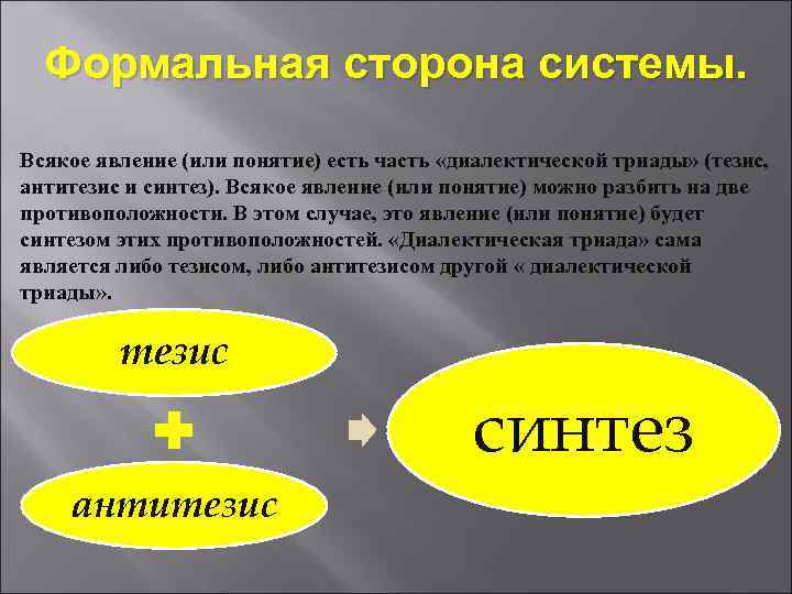 Укажите суть понятия. Триада Гегеля. Диалектическая Триада Гегеля. Диалектика Гегеля триады. Тезис антитезис Синтез Синтез.