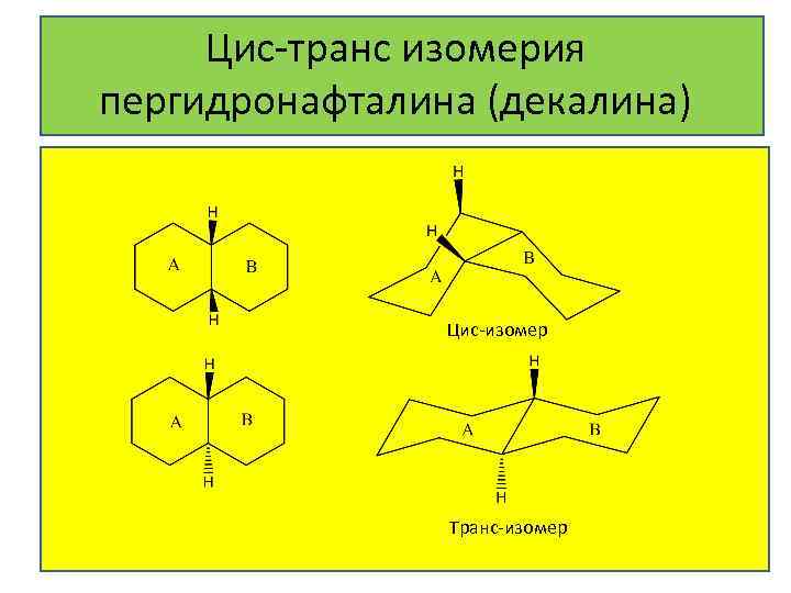 Структура стеранов альфа –стеран (транс А/В) Бета-стеран (цис А/В) 