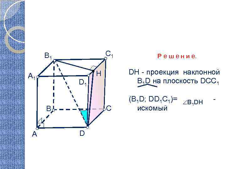 По рисунку 9 назовите а точки лежащие в плоскостях dcc1 и bqc