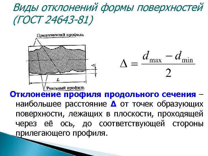 Поперечное сечение как обозначается