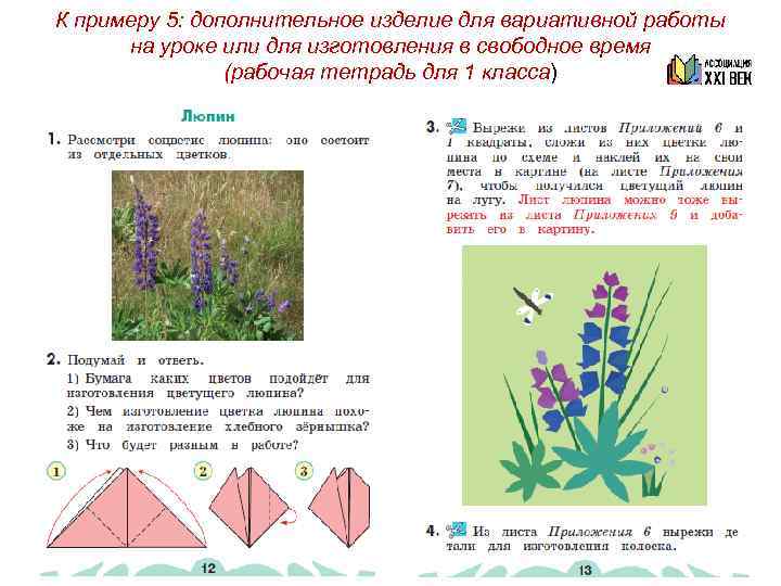 дополнительные изделия для вариативной работы на уроке   или для изготовления в свободное