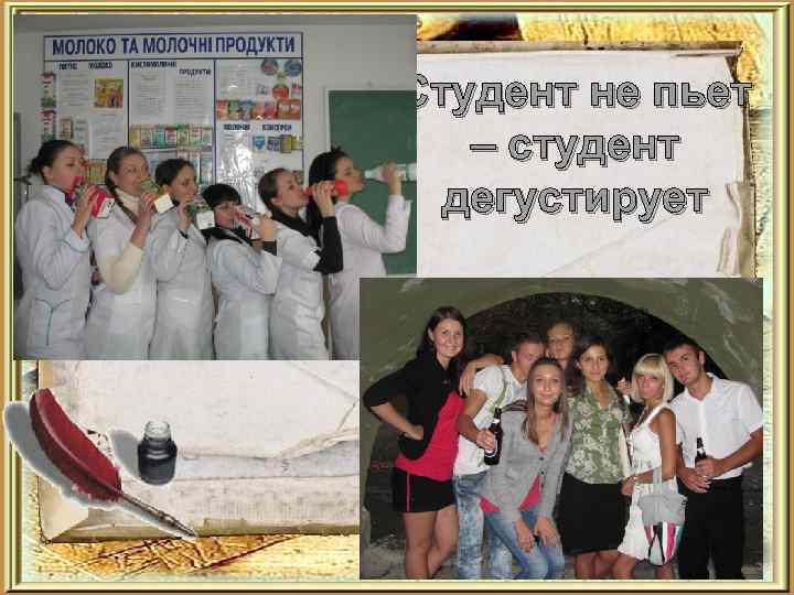 Студент не пьет – студент дегустирует 