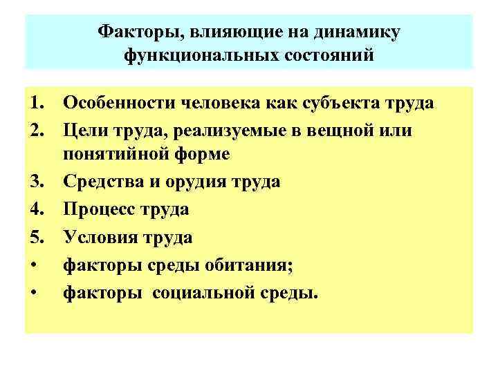 Коррекция функциональных состояний обоснование схемы и показания к применению