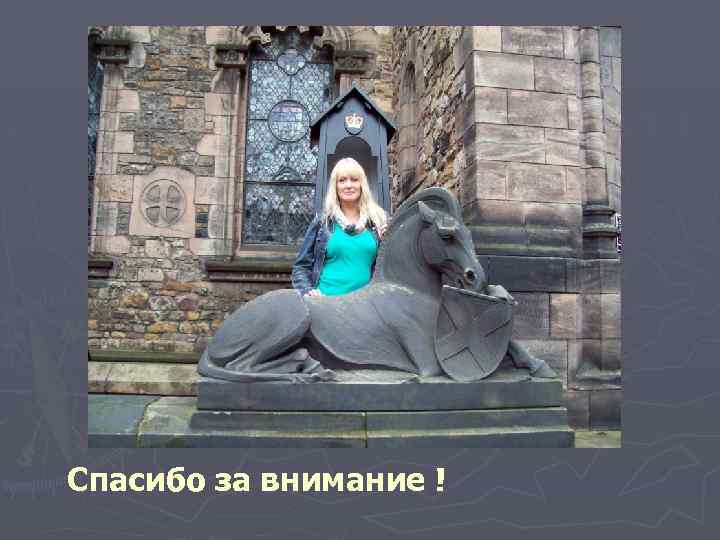 Спасибо за внимание ! 