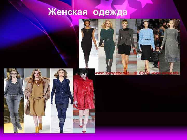 Женская одежда 