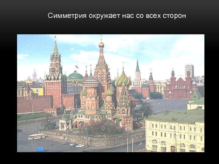 Симметрия окружает нас со всех сторон 