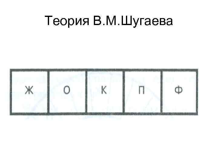 Теория В. М. Шугаева 