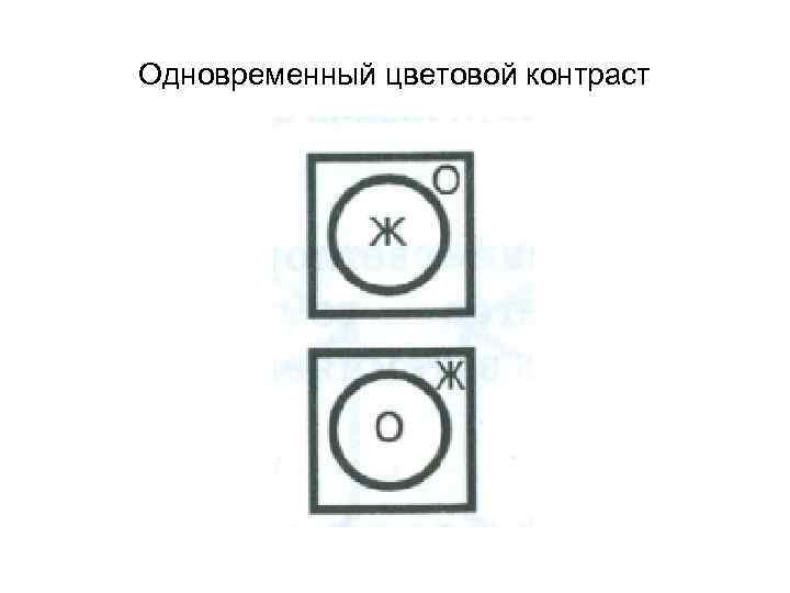 Одновременный цветовой контраст 