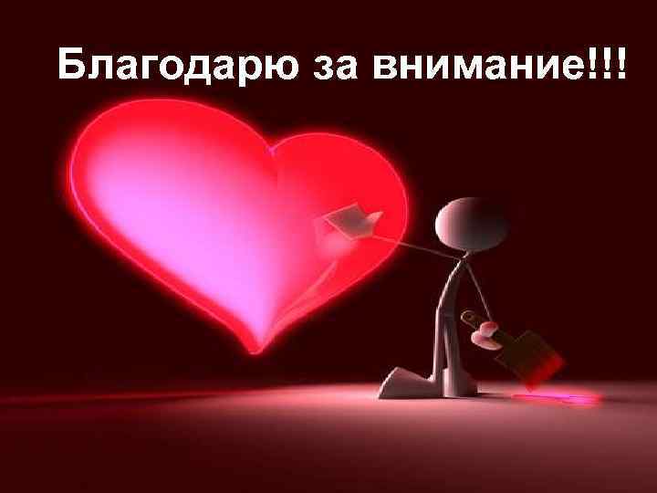 Благодарю за внимание!!! 