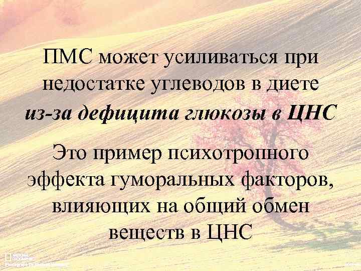 ПМС может усиливаться при недостатке углеводов в диете из-за дефицита глюкозы в ЦНС Это