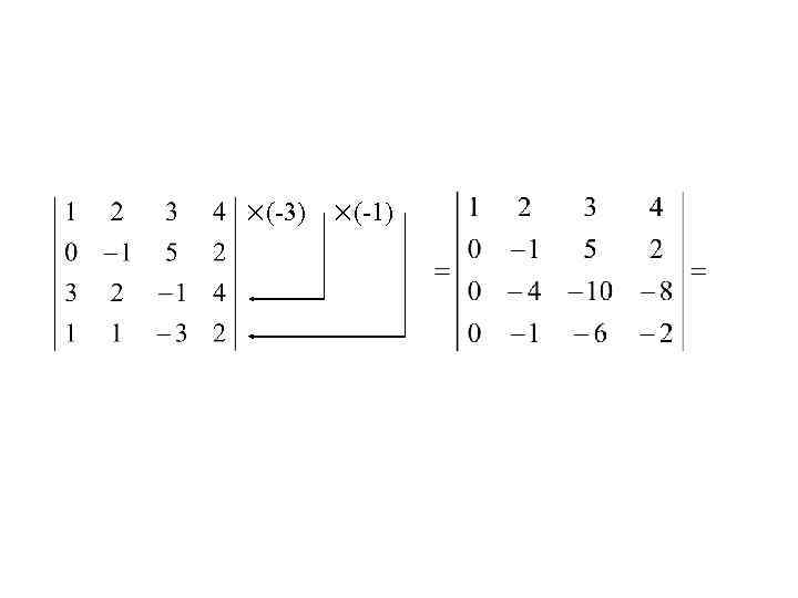 ×(-3) ×(-1) 