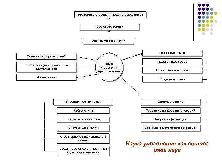 Экономика отраслей народного хозяйства Теория экономики Экономические науки Правовые науки Социология организаций Наука управления