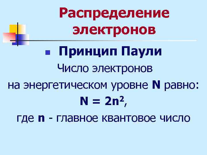 N принцип. Принцип Паули.распределение. 29. Принцип Паули. Распределение электронов по энергетическим уровням.. (N!)^2 равно.