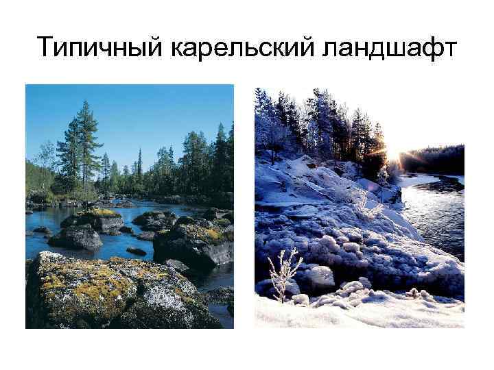 Типичный карельский ландшафт 