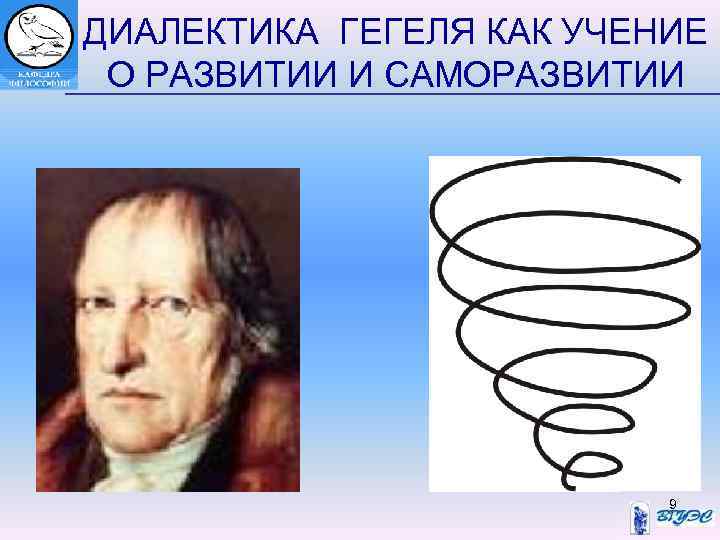ДИАЛЕКТИКА ГЕГЕЛЯ КАК УЧЕНИЕ О РАЗВИТИИ И САМОРАЗВИТИИ 9 