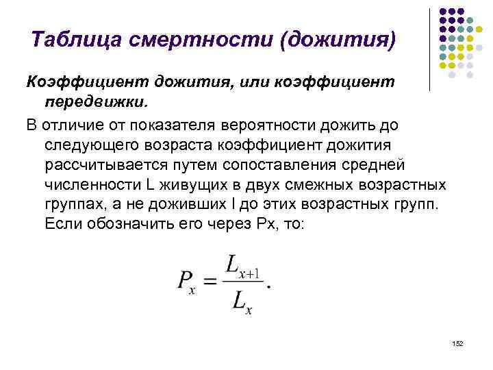 Таблица смертности