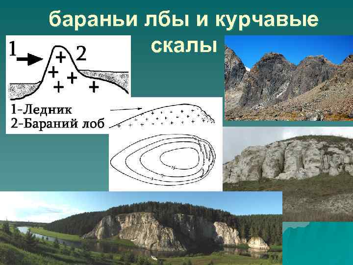 бараньи лбы и курчавые скалы 