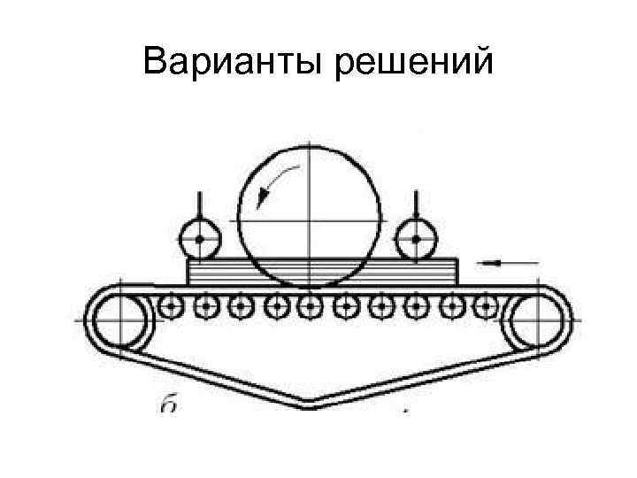 Варианты решений 