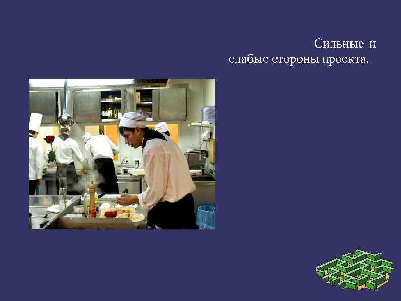  Сильные и слабые стороны проекта. 